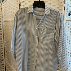 Women’s  Blue Striped Shirt